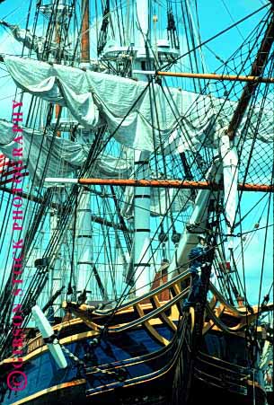Stock Photo #1583: keywords -  boat bounty geometric geometry historic line mast replica rig rope sail ship square vert wood