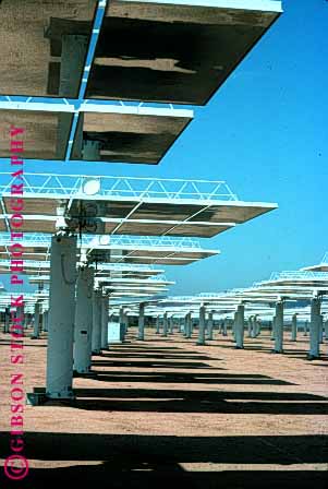 Stock Photo #1605: keywords - absorb alternative barstow california collect convert electricity energy environment equipment heat industry one power reflect research solar sun technology utilization vert