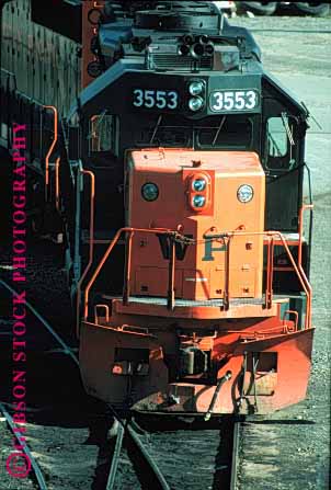 Stock Photo #1614: keywords -  engine equipment freight head heavy industry locomotive powerful railroad train transportation vert