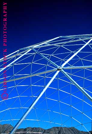 Stock Photo #1676: keywords - angle dome engineering frame geodesic geometric geometry hexagon metal pattern skeleton steel triangle vert
