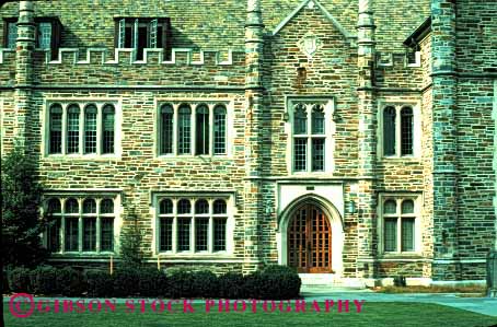 Stock Photo #1686: keywords - architecture duke gothic horz stone traditional university