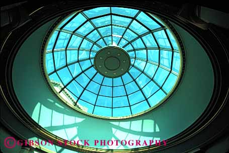 Stock Photo #1709: keywords -  architecture capitol circle dome engineer glass horz pattern pennsylvania radial rotunda round skylight state symmetry window