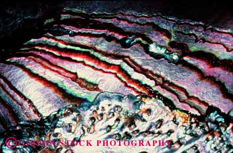 Stock Photo #1717: keywords -  abalone abstract abstraction abstracts close color detail horz interior iridescence iridescent irredescent mother of pattern pearl pink shell shiny up