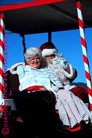 Stock Photo #1730: keywords -  beard christmas claus costume coup cringle elderly holiday kris model nick parade released saint santa sleigh vert wave