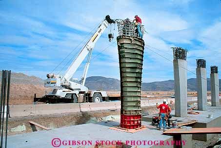 Stock Photo #16549: keywords -  abutment bridge bridges build builder builders building builds construct constructed constructing construction constructs divided elevate elevated engineered engineering erect erected erecting erection erects expressway fabricate fabricated fabrication freeway freeways ground highway highways horz hwy industry interstate men modern new outdoor outdoors outside overpass overpasses rebar road roads site sites street streets structural structure transportation work workers working