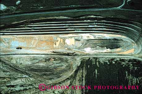 Stock Photo #1813: keywords - aerial california dig environment extract gravel horz industry mine mining natural quarry resource rock sort stone terrace
