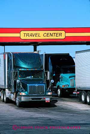 Stock Photo #1827: keywords -  arizona c center shipping stop travel truck trucking vert