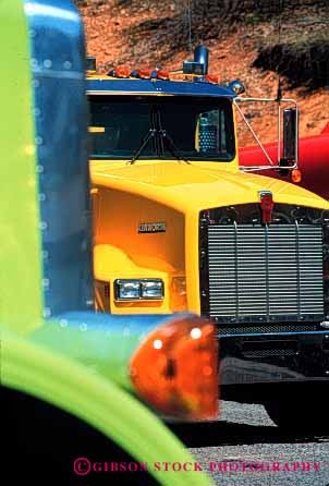 Stock Photo #1829: keywords -  clean colorful commerce industry shiny shipping transportation trucking trucks vert