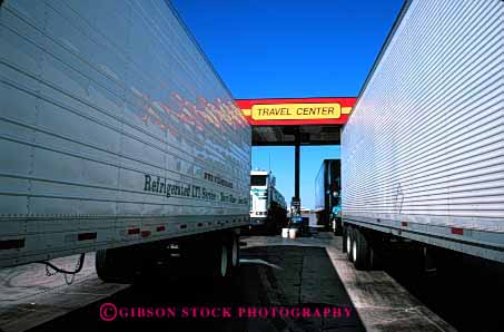 Stock Photo #1834: keywords -  arizona center commerce horz industry service shipping stop transportation travel truck trucking trucks