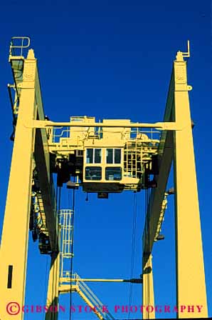 Stock Photo #6177: keywords -  clean commerce container crane equipment green heavy industry lift machine new paint shipping strong transport transportation vert