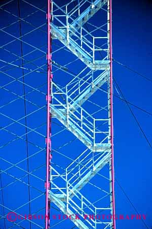 Stock Photo #1862: keywords - ge geometric scaffold tower vert