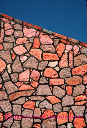 Stock Photo #1876: keywords -  abstract geometric geometry irregular masonry network pattern pink shapes stone texture vert wall