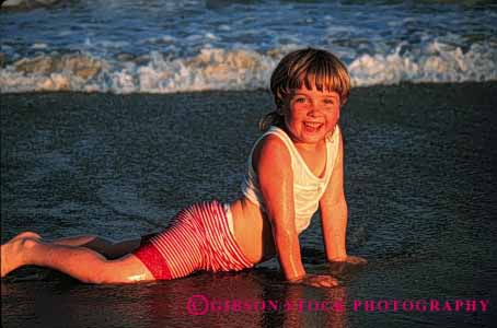 Stock Photo #1952: keywords -  beach clean enjoy explore girl happy horz model nature outdoor relax released smile surf swim water