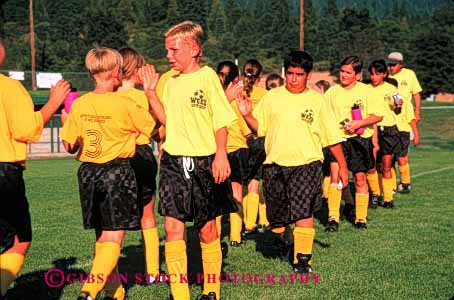 Stock Photo #1992: keywords -  children ethnic friend gender group horz mix not outdoor play recreation released share soccer social sport summer team