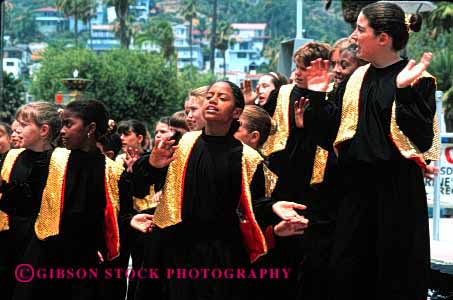 Stock Photo #1993: keywords -  adolescent adolescents african american black child children choir choirs chorus costume dance ethnic expression friend girls group groups hispanic horz middle minority mix mixed multi music musical outdoor outdoors perform performance performers performing play recreation school share show sing singer singers singing sings social student students teen teenage teenager teenagers teens vocal youth
