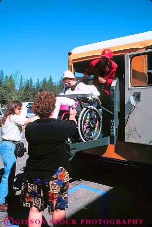 Stock Photo #12315: keywords -  bus challenge challenged child children disabilities disability disable disabled girl handicap handicapped lift lifts load loads mobile mobility motor motorize motorized move moves need needs people personal platform retard retarded roll rolling rolls special transport transportation unload unloading unloads vehicle vert wheelchair wheelchairs