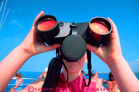 Stock Photo #11570: keywords -  binocular binoculars child children equipment eyes girl girls horz large lens lenses look looking looks machine machinery magnify pair released round see seeing sees sight through two vision youth
