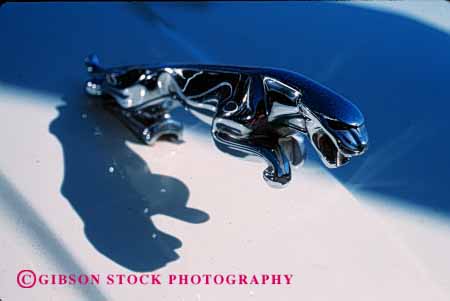 Stock Photo #2123: keywords -  affluent auto automobile car elegant expensive high hood horz icon import income jaguar ornament price quality symbol transportation upper vehicle