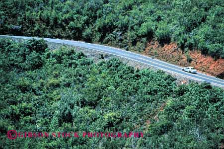 Stock Photo #2157: keywords -  auto california car drive highway horz moving road rural scenic street transportation uphill vehicle