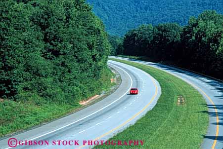 Stock Photo #2158: keywords -  auto car carolina columbus drive highway horz interstate moving north road rural scenic street transportation vehicle