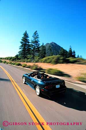 Stock Photo #2177: keywords -  auto california car children convertible drive dynamic family highway model motion mount moving parents released road rural scenic share shasta street together transportation travel vehicle vert