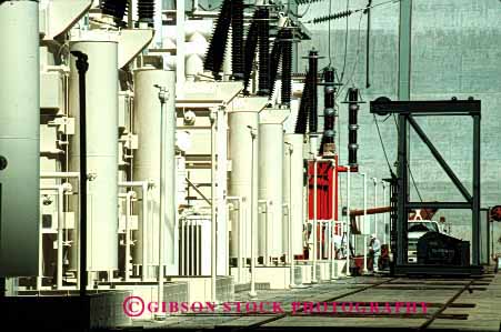 Stock Photo #2213: keywords - arizona canyon dam electrical electricity equipment glenn horz hydroelectric industry power technology transformers