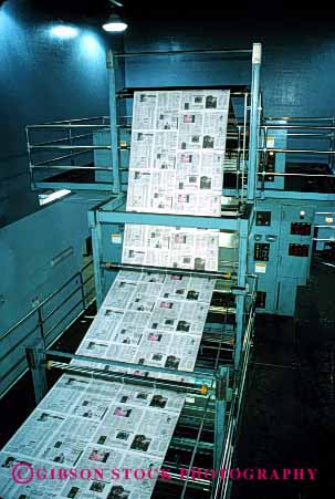 Stock Photo #2225: keywords -  assembly communication contra costa equipment factory goss industry line machine manufacturing modern news newspaper newsprint press print publish times vert