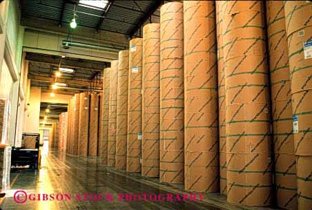 Stock Photo #2228: keywords -  angeles communication cylinder factory horz industry inventory los manufacturing news newsprint print publish roll round stacks storage tall times