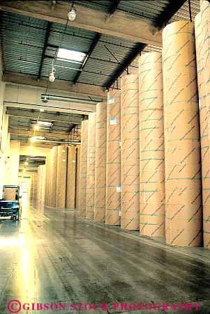 Stock Photo #13880: keywords -  angeles california cylinder cylindrical high industrial industry interior inventory large los newspaper of paper pile piles print publish publishes publishing roll rolls round stack stacked stacks supplies supply tall times vert warehouse warehouses
