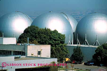 Stock Photo #2233: keywords - air ames california horz industry large nasa pressure round sphere storage tanks unusual