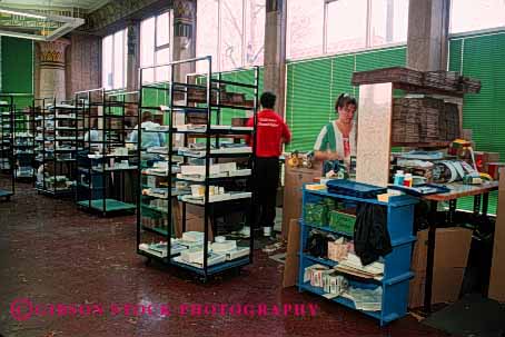 Stock Photo #2251: keywords - assembly box business cell commerce customer department employee employees fulfillment handle horz identify in indoor indoors interior inventory job label line mail mailroom mailrooms man merchandise occupation order package packages packaging parcel people process processes processing retail send service shipping sort tech woman work worker working works