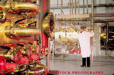 Stock Photo #11292: keywords -  asian bottling career clean employee equipment ethnic horz in industrial industry japanese job jobs machinery manufacture manufacturing metal minority occupation pipe pipes plant process processing released sanitary shiny stainless steel technical technician technological technology valves water woman women work worker workers working works