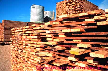 Stock Photo #3413: keywords -  air board boards build california construction dry drying framing horz industrial industry lumber mill mills square stack stacked stacks timber wood yreka