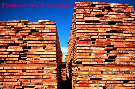 Stock Photo #2257: keywords - air dry forest geometric geometry horz industry inventory logging lumber manufacture manufacturing natural products rectangle renewable resource square stack wood