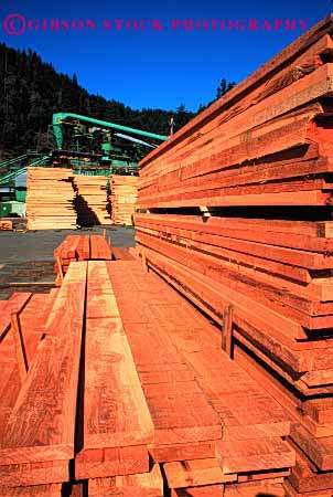 Stock Photo #2266: keywords -  california eel forest geometric geometry industry inventory logging lumber manufacture manufacturing mill natural products rectangle renewable resource river square stack vert wood
