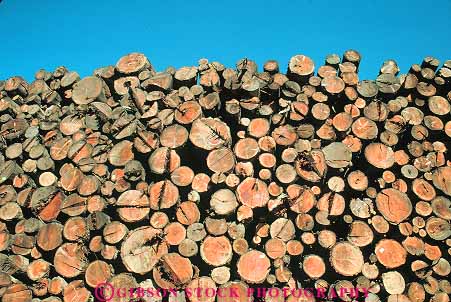 Stock Photo #13801: keywords -  california circle circles circular cut fir harvest harvested horz log logging logs lumber pile piles round rounded stack stacked stacks symmetry tree trees wood yard
