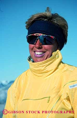 Stock Photo #2352: keywords - alone beautiful cute face female happy healthy outdoor pretty private relax released skier skin smile sunglasses sunshine vert warm winter woman