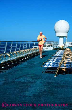 Stock Photo #2378: keywords - conditioning cruise elderly fit fitness health jog jogging male man mature not old released run senior ship sixties strength summer training trim vert workout