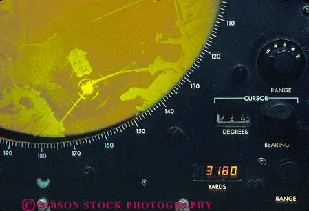 Stock Photo #19946: keywords -  bay electrical electricty electronic equipment francisco horz illuminate illuminated navigation observation old older orange radar san scan scanning scans screen screens technology vintage yellow