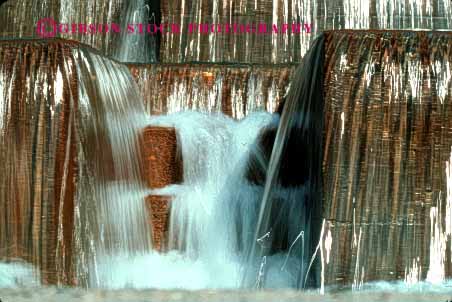 Stock Photo #2400: keywords - blur cascade exposure fountain horz long motion movement pool splash spray time water