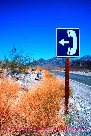 Stock Photo #2418: keywords -  arrow blue call communication desert direction emergency information isolated phone remote service sign symbol telephone vert