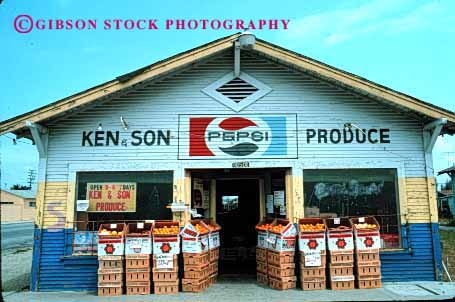 Stock Photo #2449: keywords - agriculture colorful commerce country crop display farmers food fruit horz market merchandise produce product retail sell stand store vegetable