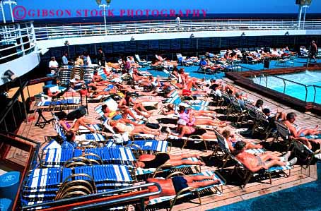 Stock Photo #2454: keywords -  cruise deck group horz many not outdoor relax released ship skin summer sun sunbath sunburn sunshine tan tanning travel trip vacation warm