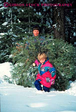 Stock Photo #2478: keywords -  carry child christmas cooperate cut daughter family female girl holiday mother parent released single snow team together tree vert walk wife winter woman
