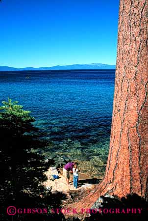 Stock Photo #2500: keywords -  blue california child clean clear dad daughter father fishing girl lake not outdoor parent play relax released single sport summer tahoe together tree vert water