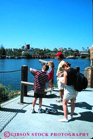 Stock Photo #6130: keywords -  adventure boy child children dad daughter enjoy family father girl husband islands mate mom mother of offspring orlando share sibling son spouse summer telescope together travel trip vacation vert wife