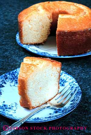Stock Photo #2624: keywords - bake baked bakery buttermilk cake dessert fattening food good goods item items pastries pastry piece pound round slice sweet sweets vert