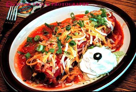 Stock Photo #2632: keywords - burrito diner drink eat ethnic food horz meal mexican