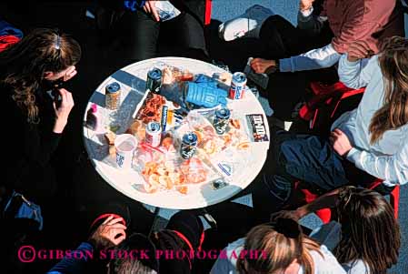 Stock Photo #2641: keywords - beer candy chips drink eat food horz junk lunch nutrition people poor soft