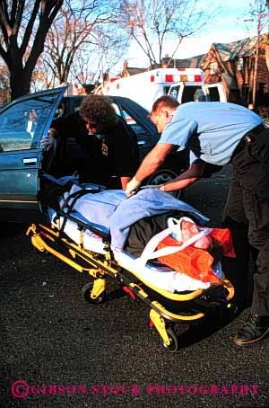 Stock Photo #2685: keywords - accident aid ambulance auto business career careful check collision emergency employee ems emt evacuate first income injured injuries injury job labor man medical not occupation paramedic paramedics pay profession rescue rescuer rescuers rescues respond responder responders responding responds service skill stretcher team technician technicians treat treatment vert victim victims vocation woman work